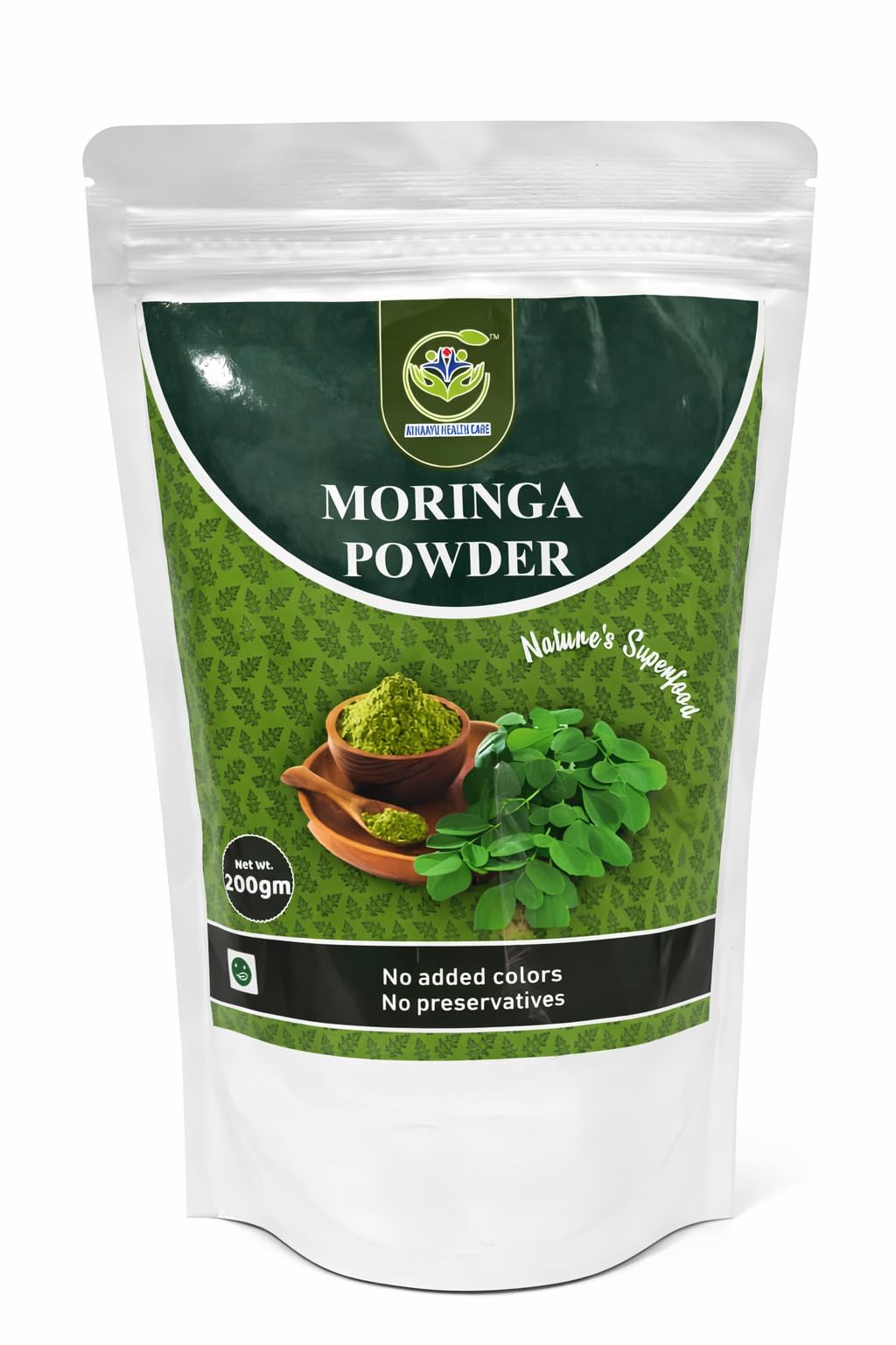 Athaayu Healthcare Natural Moringa Leaf Powder 200g