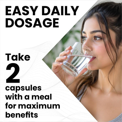 Raskam Resveratrol Supplement with Grape Seed Extract | 60 Veg Capsules | Highly Bioavailable | Antioxidant Support for Healthy Aging | Heart, Immune & Skin Support