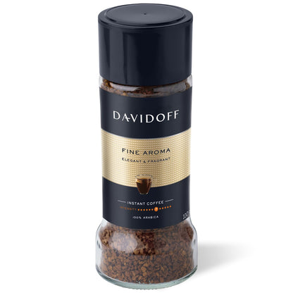 Davidoff Fine Aroma Instant Coffee Arabica 7/12 Intensity, 3.53 oz ? 100 g, Bottle
