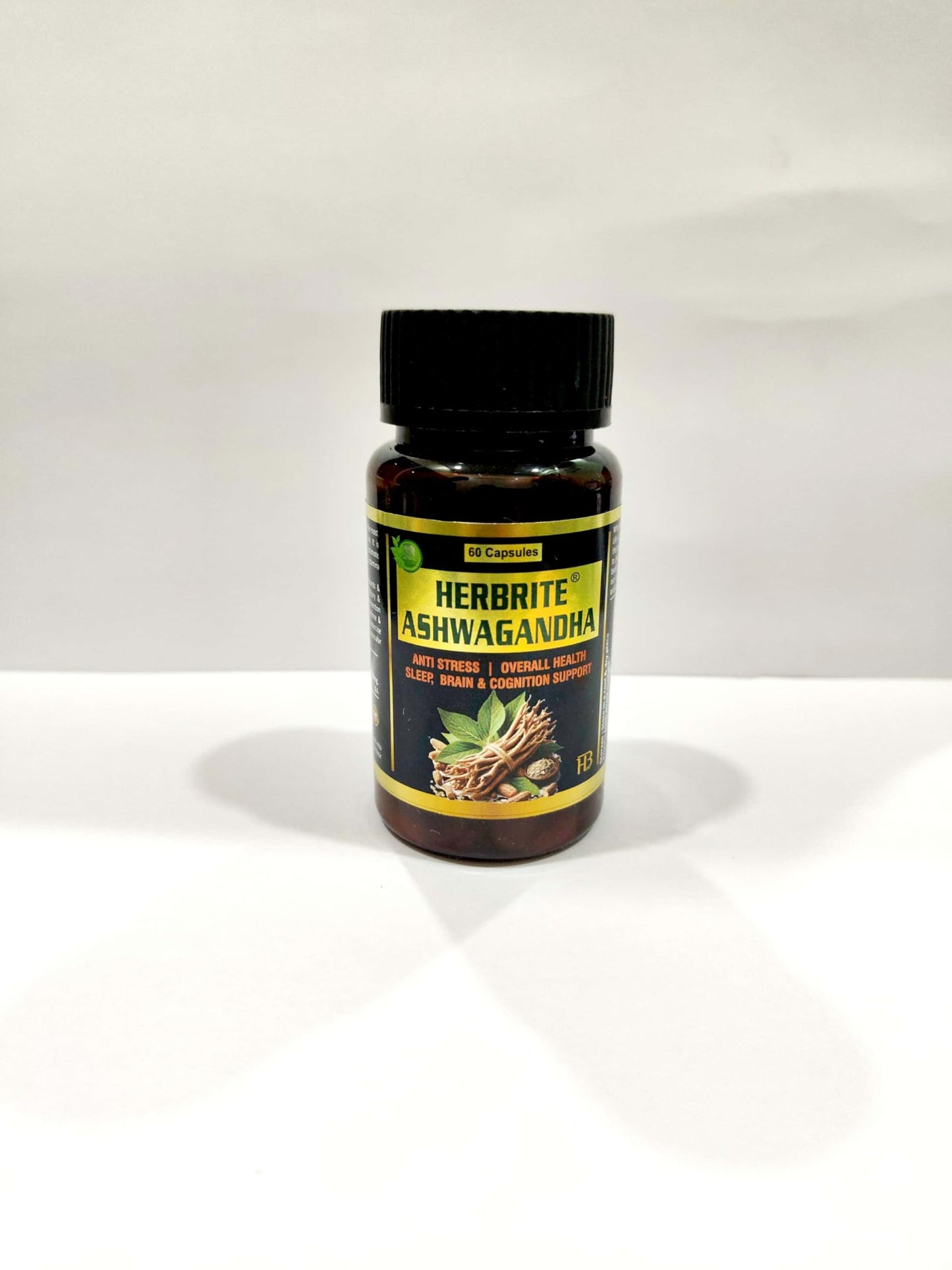 HERBRITE HEALTHCARE Ashwagandha Herbal Capsules – Men & Women