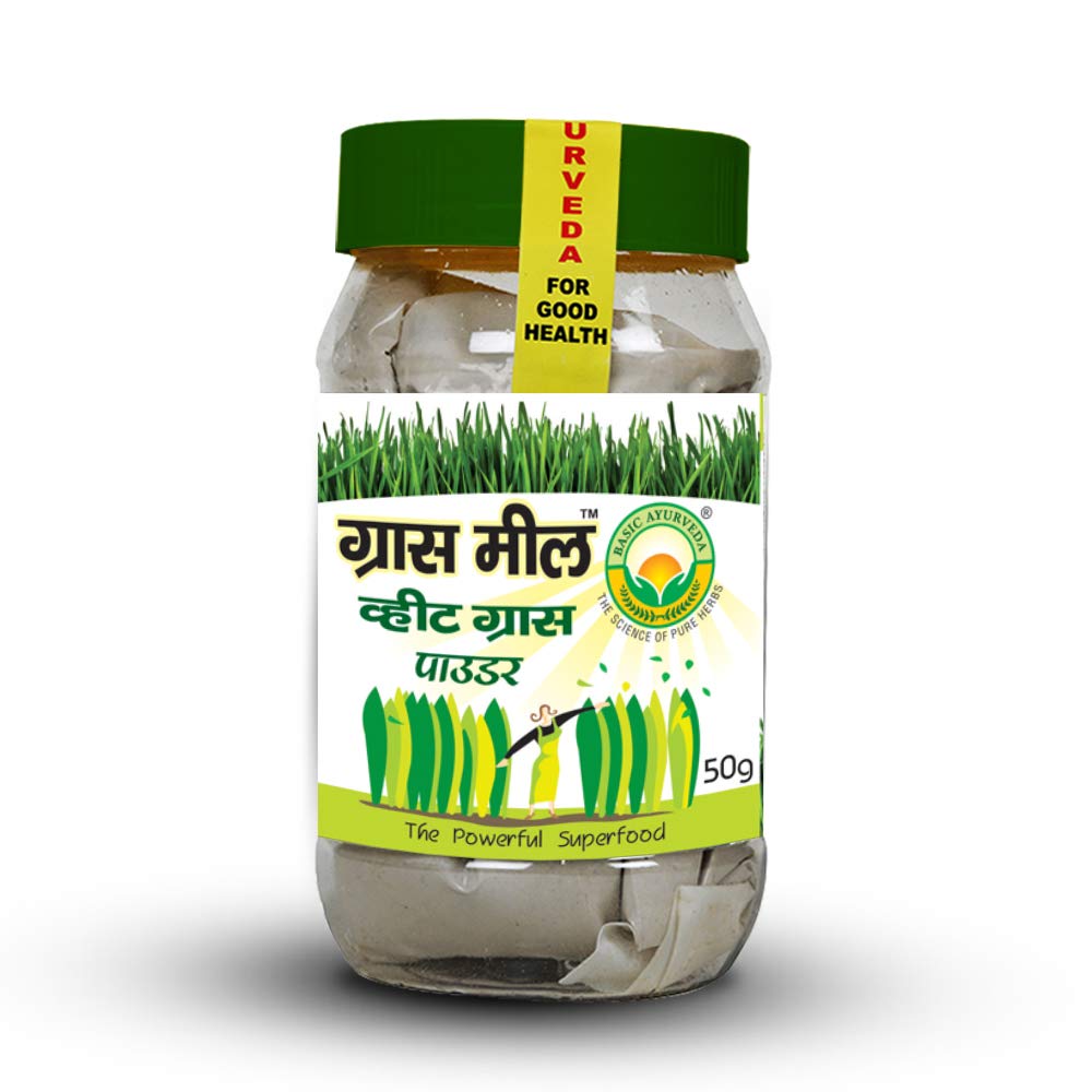 Basic Ayurveda Grass Meal (Wheat Grass Powder) (50 Gram)- image 2