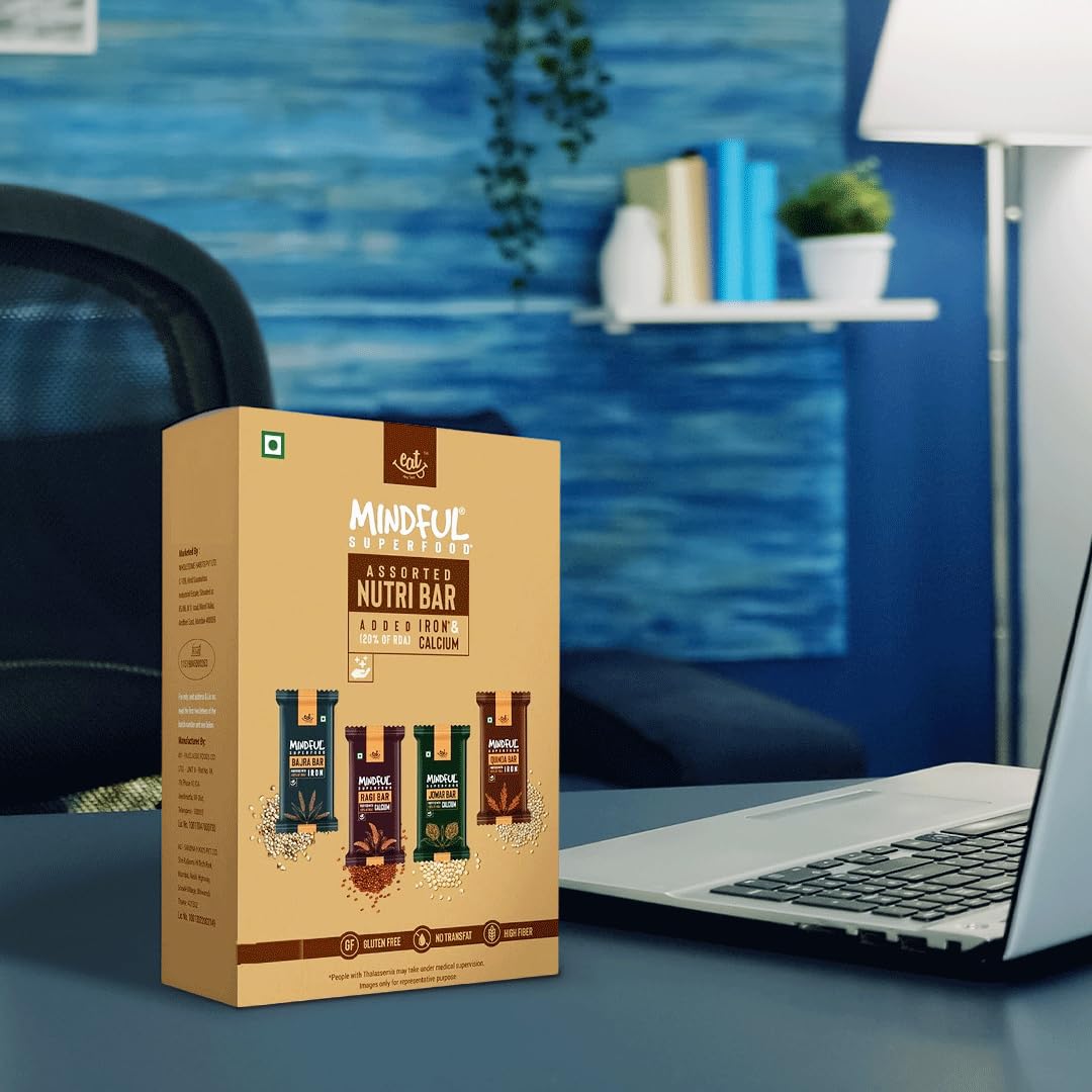 Eat Anytime Mindful Healthy Assorted Millet Energy Bar | Gluten Free &- image 8