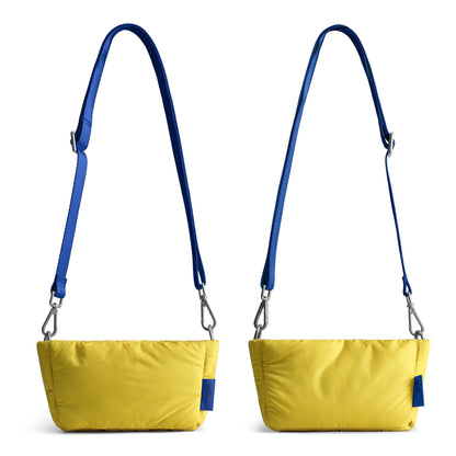DailyObjects Yellow Puft Crossbody Bag