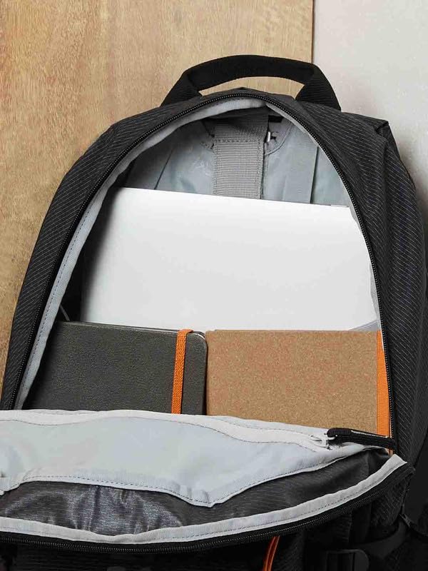 Wildcraft Tech Backpack for Mens & Womens | Unisex Casual Travel Backpack | Eiger X 35 Ltr TechPacks Black