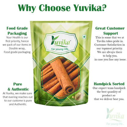 YUVIKA Dalchini GOL (Cigar Quality) - Cinnamomum Zeylanicum - Cinnamon- image 3