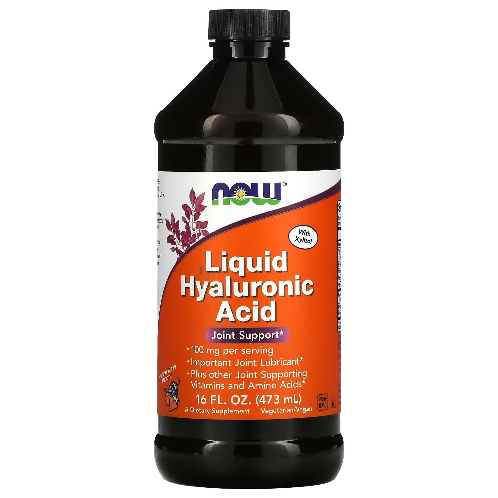 Liquid Hyaluronic Acid Joint Support Now Foods, 16 Oz
