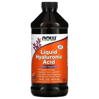 Liquid Hyaluronic Acid Joint Support Now Foods, 16 Oz