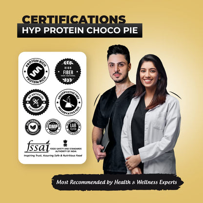 HYP - Protein Choco Pie, Peanut Butter (6x50g) | 10g Protein per Choco- image 2