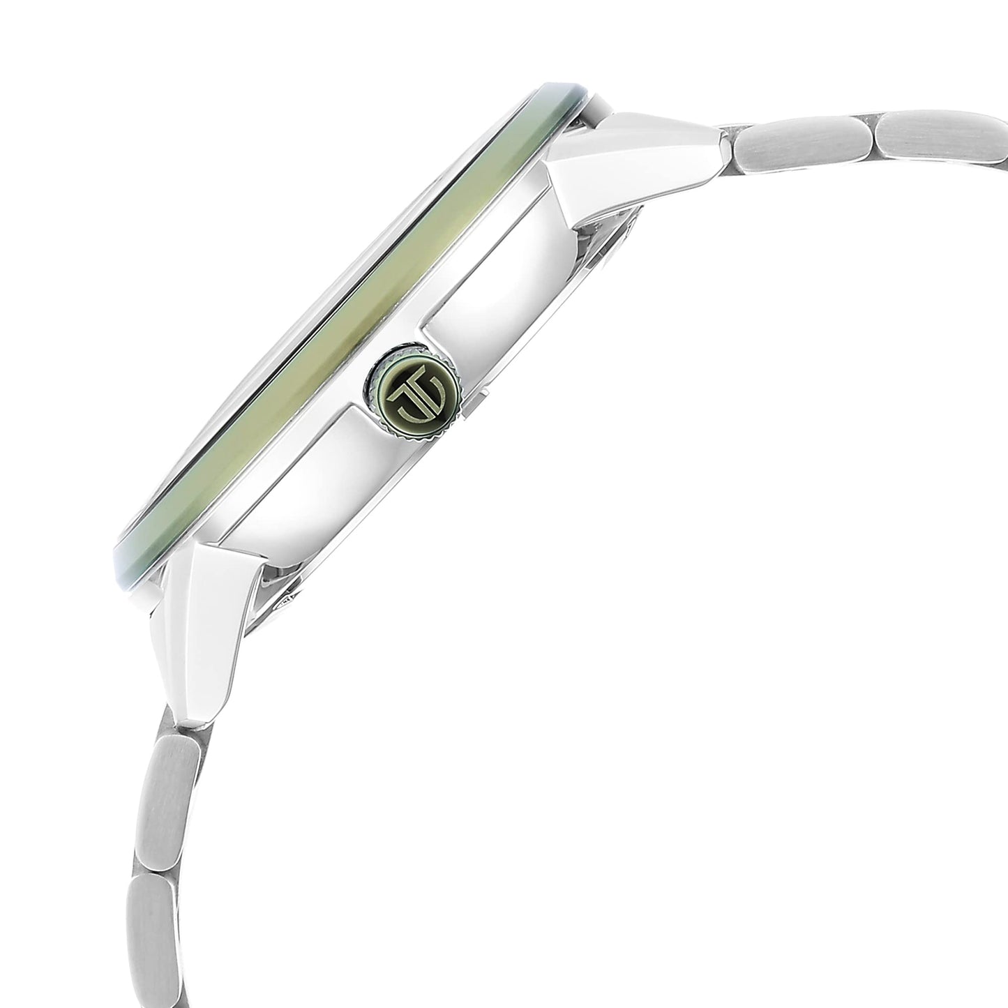 Titan Urban Magic Green Dial Quartz Multifunction Stainless Steel Strap- image 2