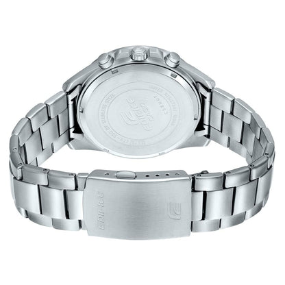 Casio Edifice EFV-550D-7AVUDF Analog White Dial Men Watch Silver Stainless Steel Strap (ED556)