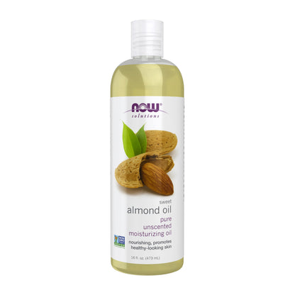 Now Foods Solutions Sweet Almond Oil, 16 fl oz (473 ml)