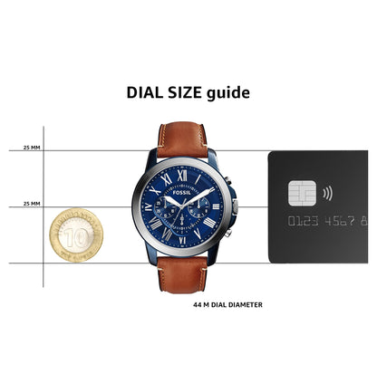 Fossil Analog Blue Dial Men's Watch - FS5151