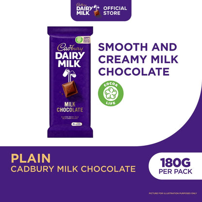 Cadbury Dairy Milk Chocolate, Ideal for Gifting, Birthday Gift, Dessert 180g…