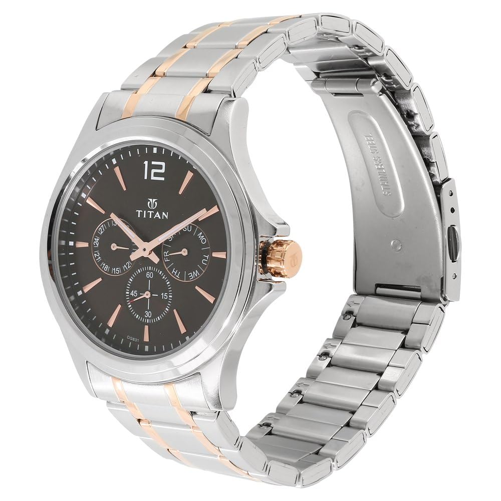 Titan Neo Analog Black Dial Men's Watch-NM1698KM01 / NL1698KM01/NP1698KM01