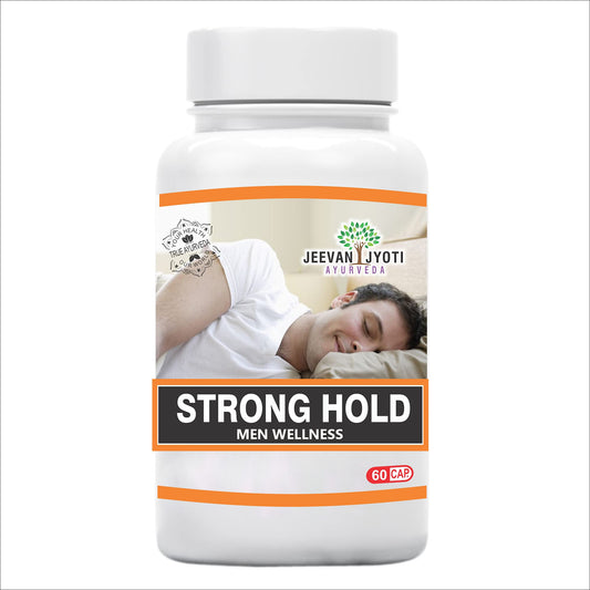JEEVAN JYOTI AYURVEDA Strong Hold For Men - 60 capsules