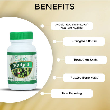 Sona HealthCare Hadjod Capsules -60 Capsules