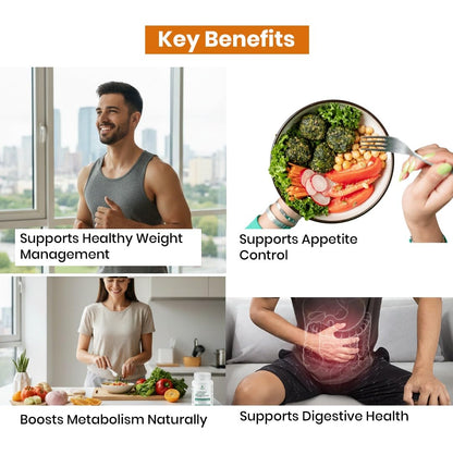 Organic Garcinia Cambogia Powder | Pure Natural Herbal Supplement | Supports Healthy Weight Management & Metabolism | Vegan, Non-GMO | 100g