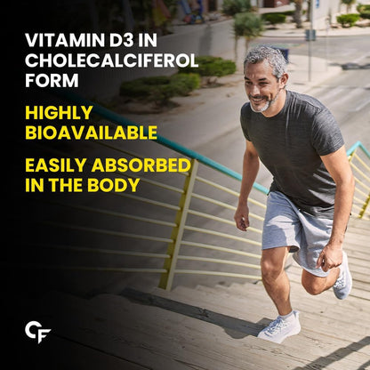Carbamide Forte Vitamin D3 2000IU | Vitamin D Tablets | D3 supplement - Cholecalciferol for Bone & Immune Health | Vitamin D3 Tablets for Women & Men | Raspberry Flavour - 90 Tablets