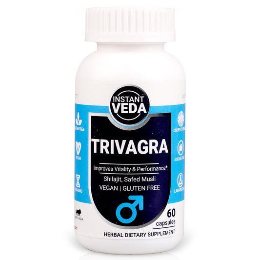 Instant Veda Trivagra For Men With 20 Herbs - 60 Capsules