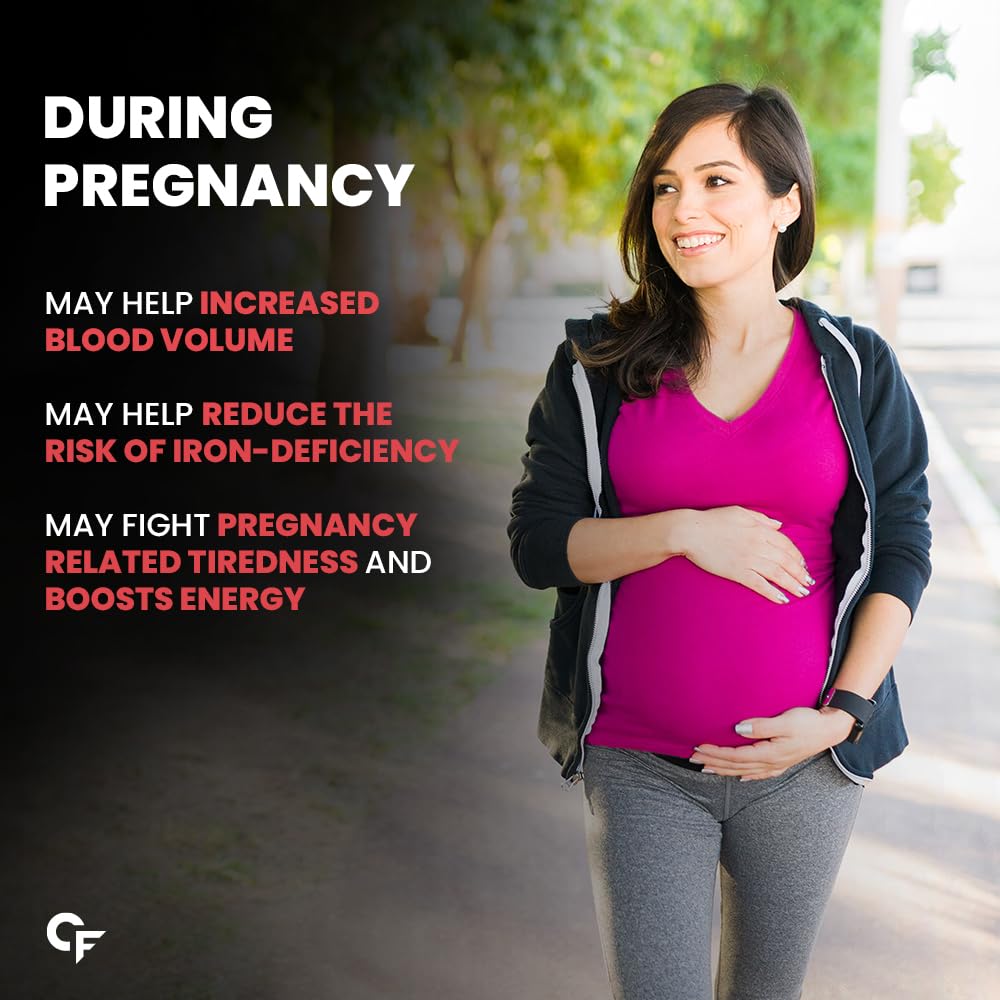 Carbamide Forte Chelated Iron + Vitamin C, B12, Folic Acid & Zinc - 100- image 5