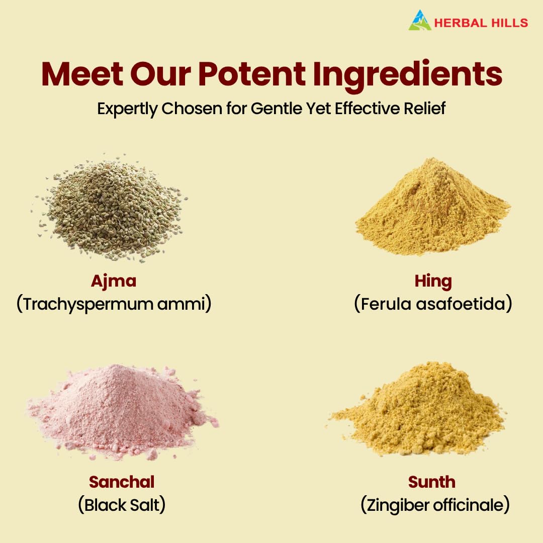 Herbal Hills Aramhills Powder, 100g | | Relieves Gas, Acidity & Constip- image 6