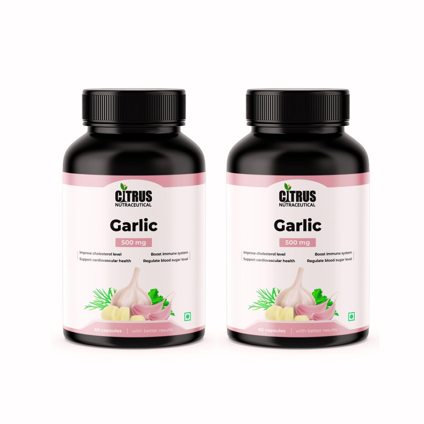 CITRUS NUTRACEUTICAL Garlic Extract 500mg Capsules