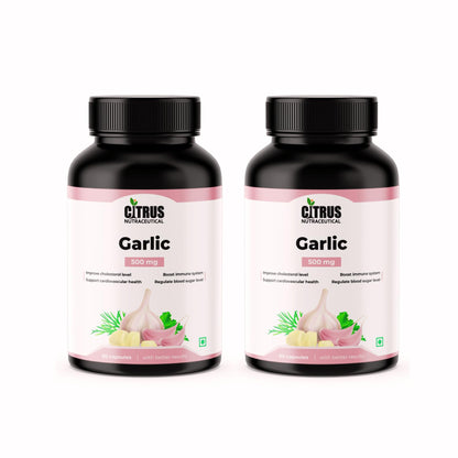 CITRUS NUTRACEUTICAL Garlic Extract 500mg Capsules