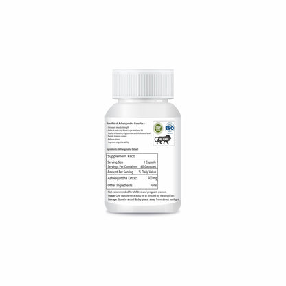 Zindagi Ashwagandha Capsules | Herbal Supplement| (Pack of 3))