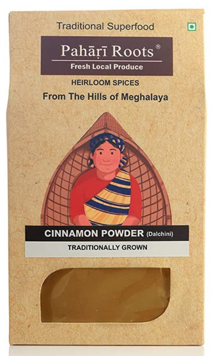 Pahari Roots Wild Cinnamon Powder - Meghalaya (Mawtunum Village) - 200gms