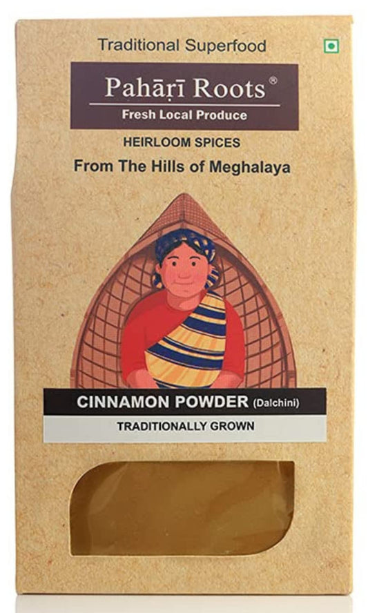 Pahari Roots Wild Cinnamon Powder - Meghalaya (Mawtunum Village) - 200gms