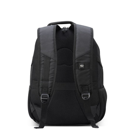 Delsey Paris Black Laptop Backpack For Men And Women (Element) 15.6 Inch