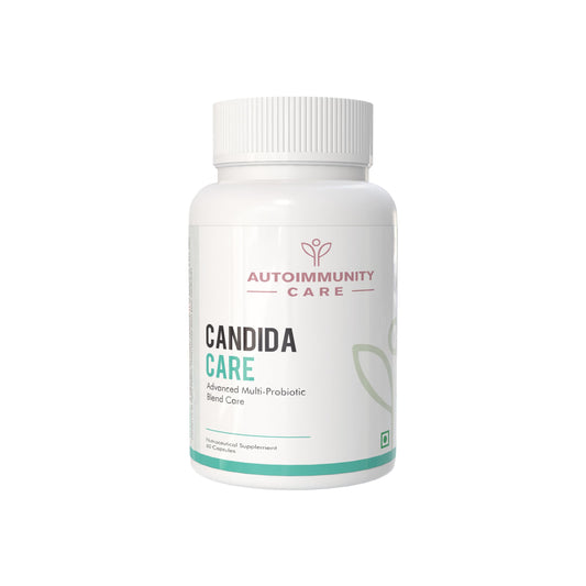 Autoimmunity Care: Candida Care - Advanced Multi-Probiotic Blend | Fights Infections, Leaky Gut, and Candida Defense | 60 Capsules