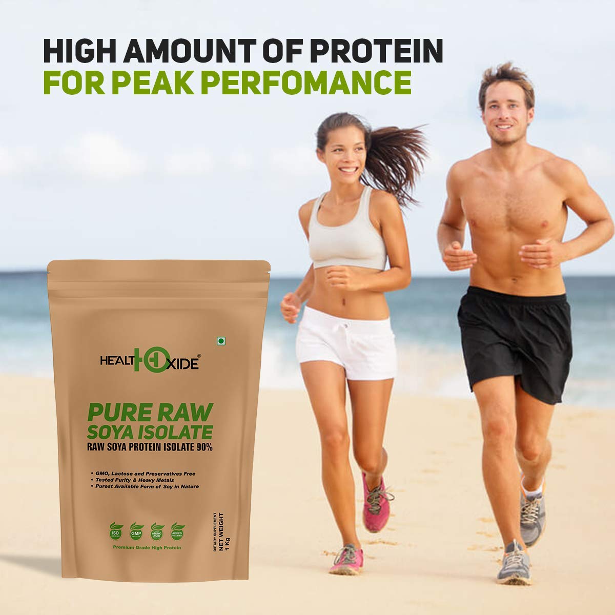 Plant-based protein that is 100% vegan and lactose-free/HealthOxide Soy- image 6