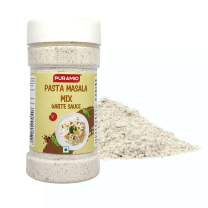 Puramio Pasta Masala Mix (Powder)- (White Sauce, 100g)