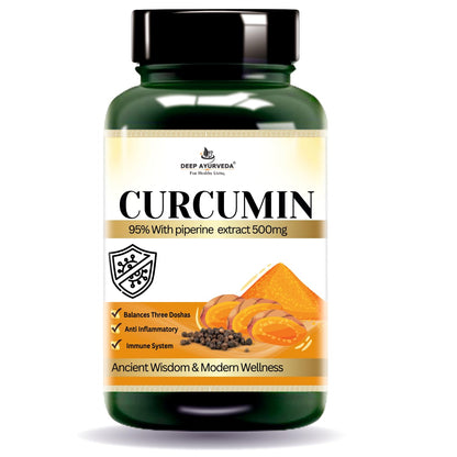 Deep Ayurveda Curcumin Vegan Capsules