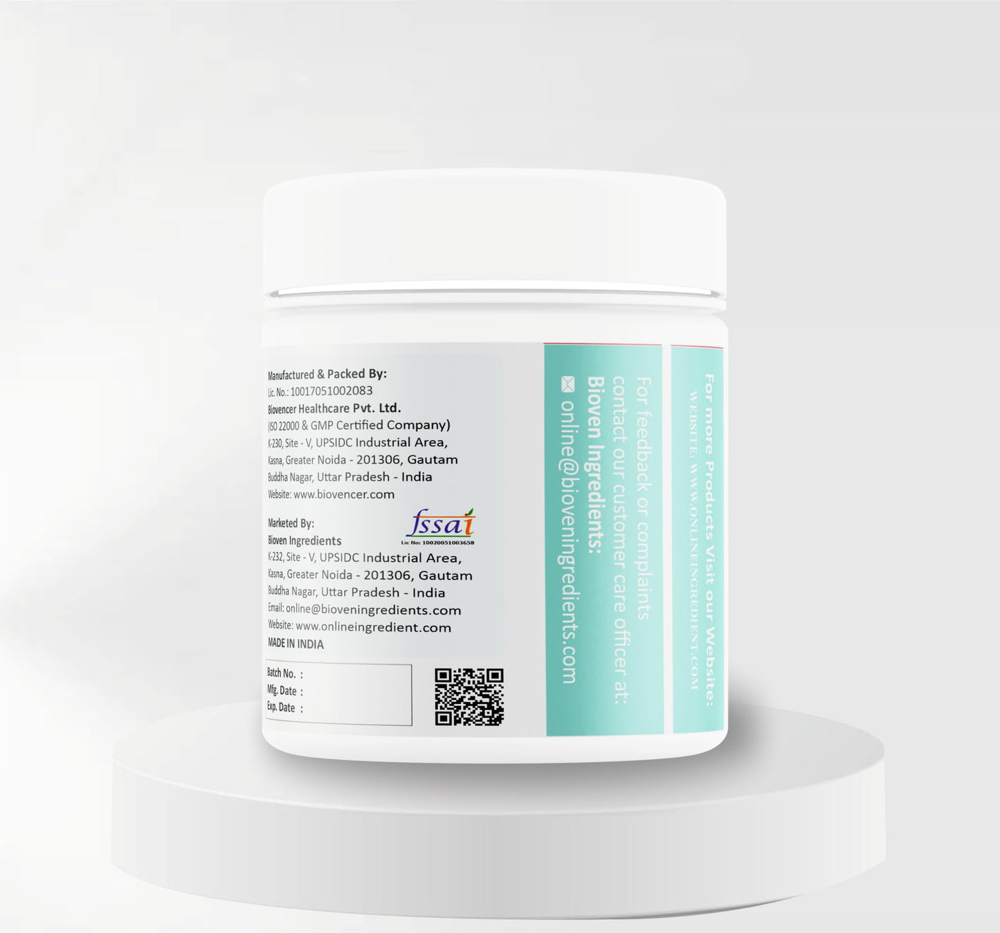 Bioven Ingredients L-Ornithine L-Aspartate