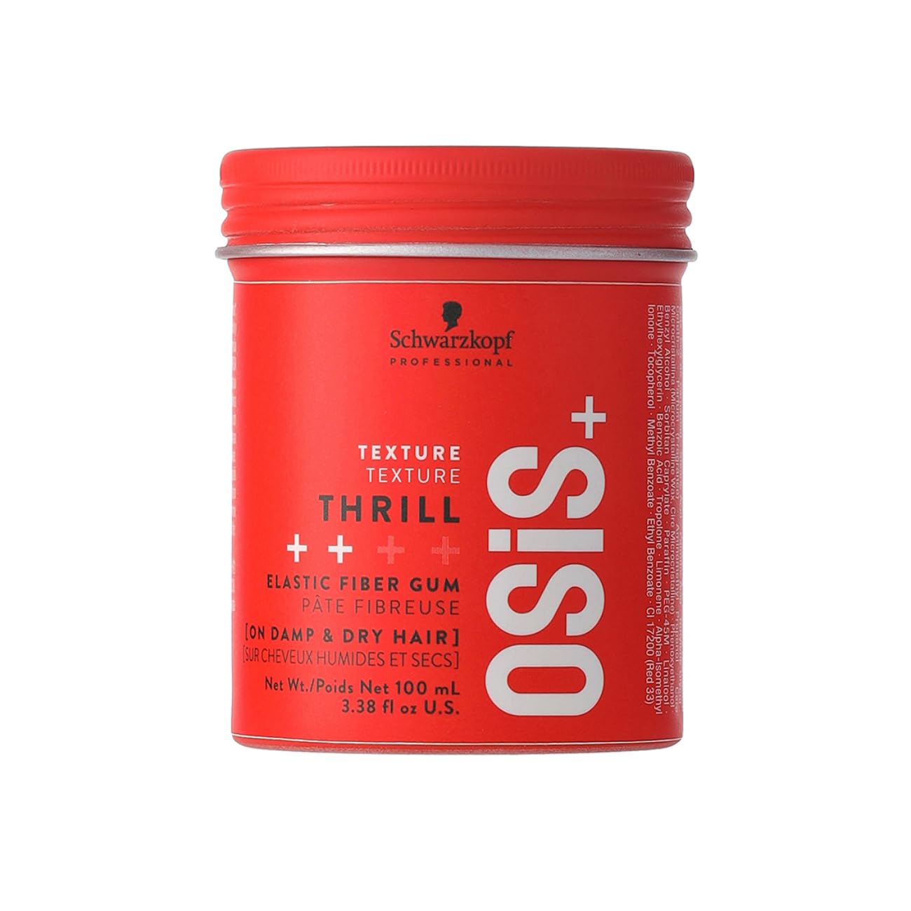 Schwarzkopf Professional OSiS+ Thrill Elastic Hair Styling Fibre Gum I Enhances