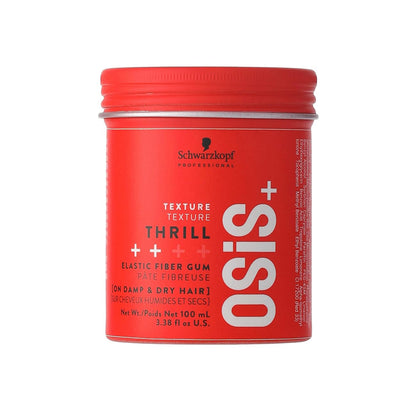 Schwarzkopf Professional OSiS+ Thrill Elastic Hair Styling Fibre Gum I Enhances