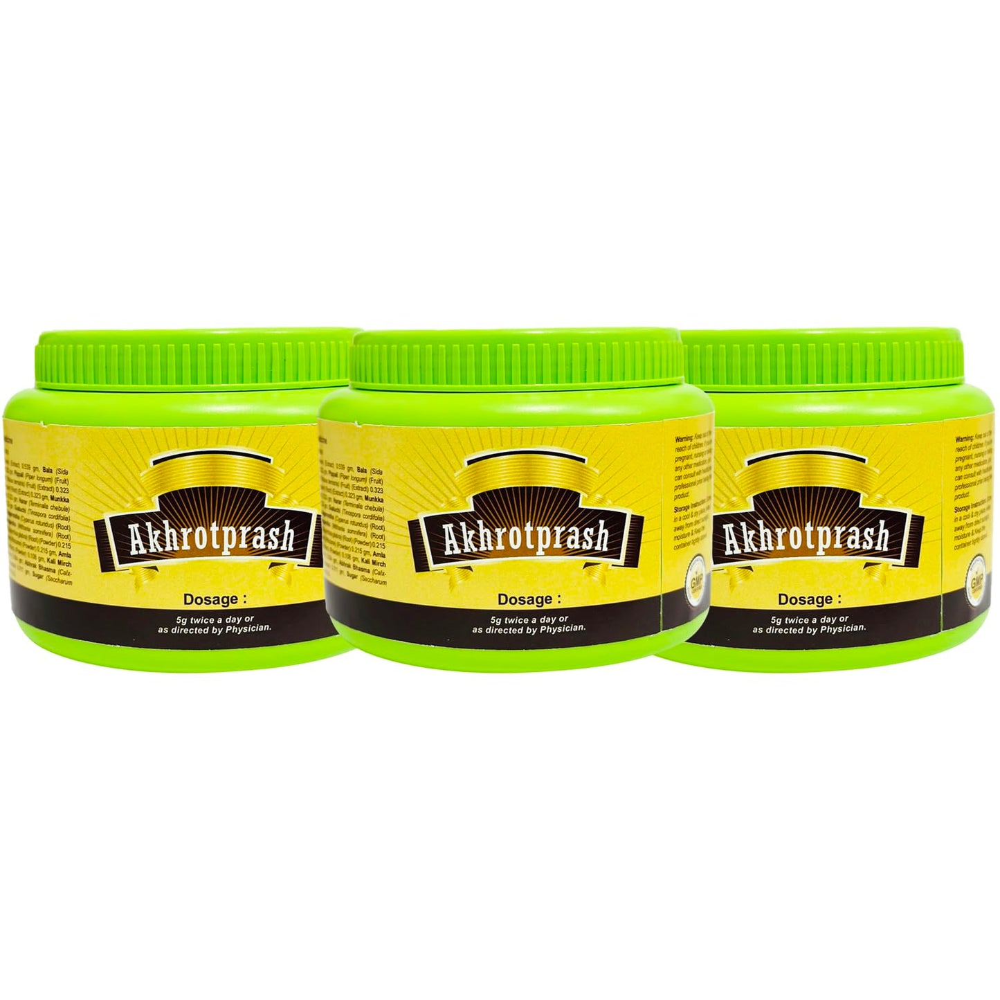 Hakim Suleman's Akhrotprash Majoon – 400g (Pack of 3)