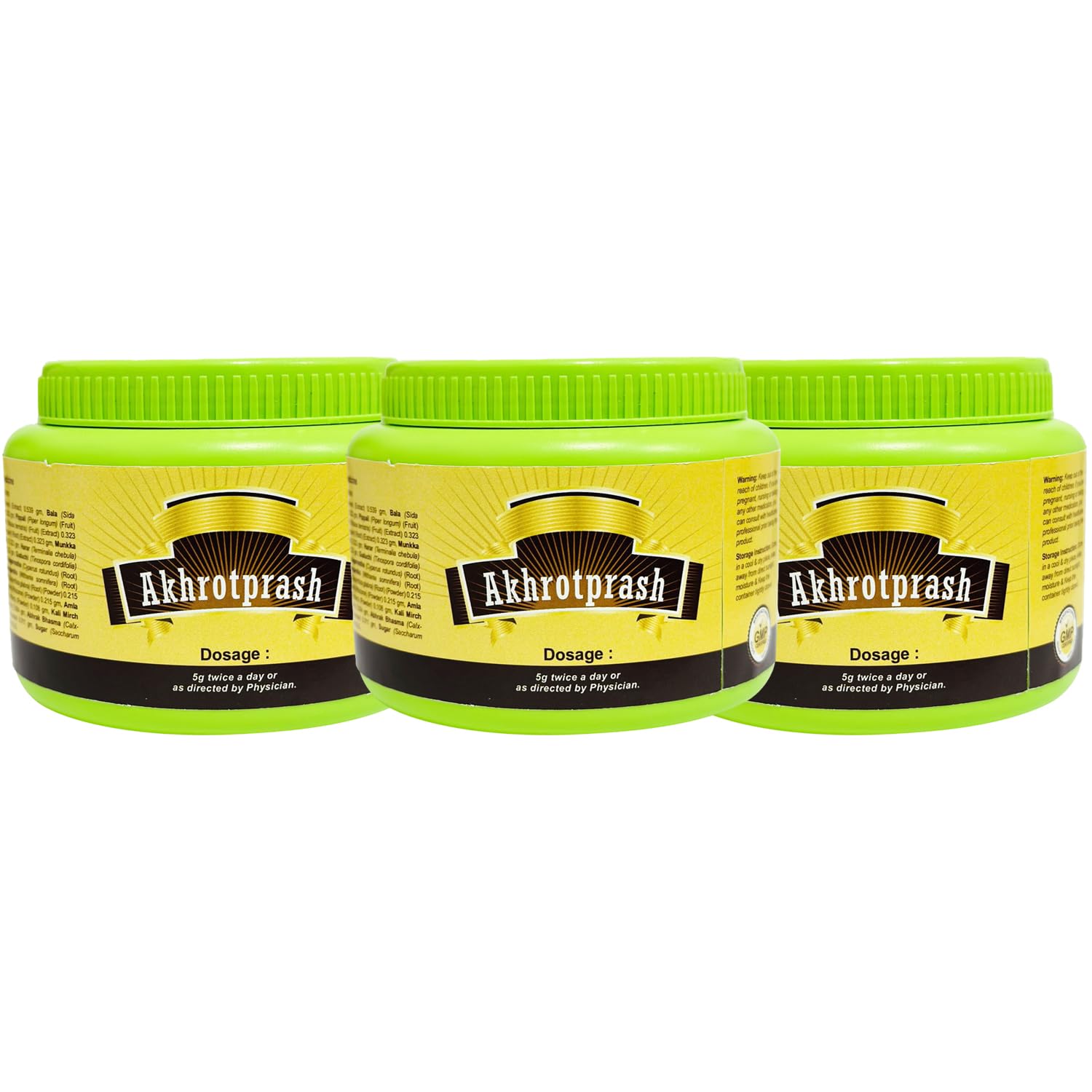 Hakim Suleman's Akhrotprash Majoon – 400g (Pack of 3)