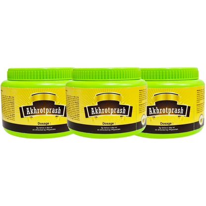 Hakim Suleman's Akhrotprash Majoon – 400g (Pack of 3)
