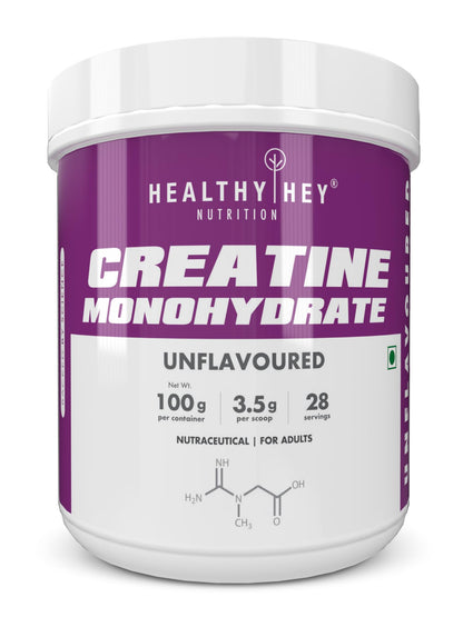 HealthyHey Sports CreaPure Creatine Monohydrate for Muscle Building & Performanc