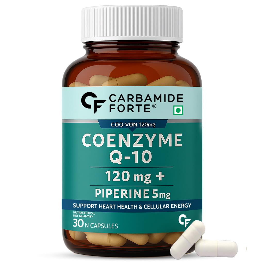 Carbamide Forte Multivitamin + Omega-3 + CoQ10 120mg with Piperine 5mg – 60 Tablets + 60 Softgels + 30 Capsules