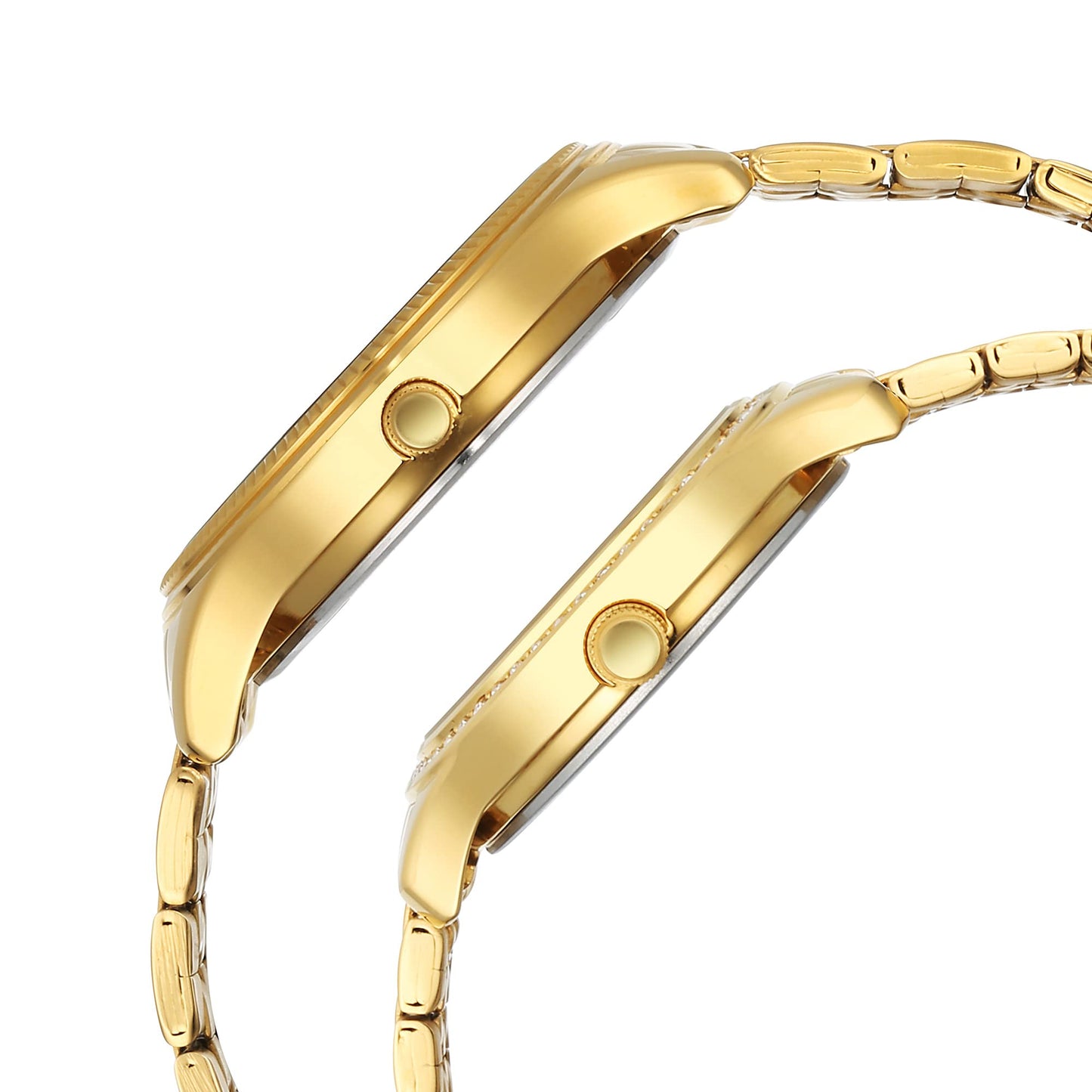 Titan Karishma Bandhan Champagne Dial Analog Stainless Steel Strap Watc- image 2