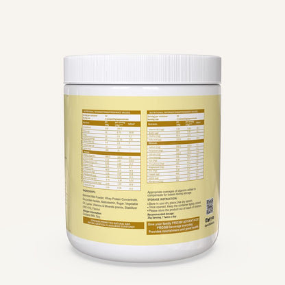 Pro360 Weight Gainer High Protein Powder - Calorie Rich Complete Nutritional Supplement - Triple Protein Source with 25 Vital Nutrients for Men & Women - Mango Flavour - (250+250) g Pack of 2