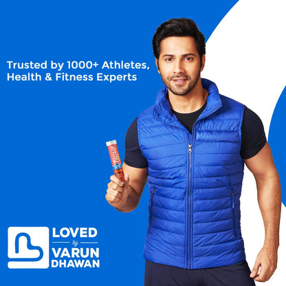 Fast&Up Activate- Caffeine Free Pre-training Drink- 1500 mg L-Arginine & other Active Nutrients- Prevents Oxidative Stress, Boosts Stamina & Metabolism-Orange Flavour- Pack of 20 Effervescent Tablets