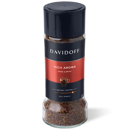 Davidoff Cafe Instant Coffee Jar, Rich Aroma, 100 Gram