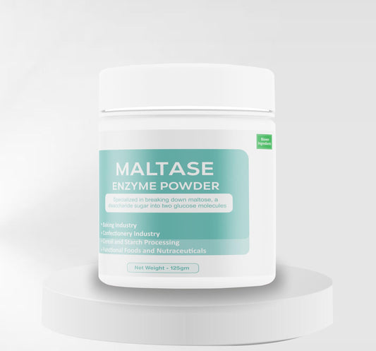 Bioven Ingredients Maltase Enzyme Powder, Non-GMO, Dietary Supplements/Food and Beverages, Broad pH Range of Activity, Excellent Thermostability, Hydrolyse Glucans, No Filters/Binder