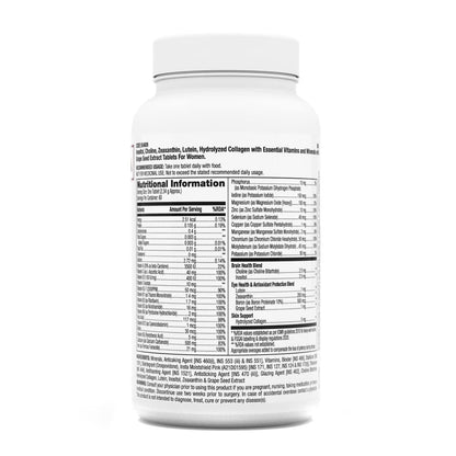 GNC Triple Strength Fish Oil (60 Softgels) & GNC Women's One Daily Multivitamin for (60 Tablets) Combo