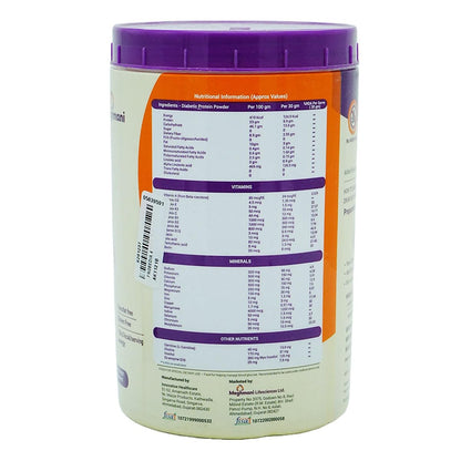 Probedia Diabetic RDA Protein Powder, Dietary Supplement with Measuring Scoop, 400g